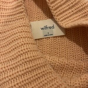 Wilfred turtleneck/mockneck knit sweater